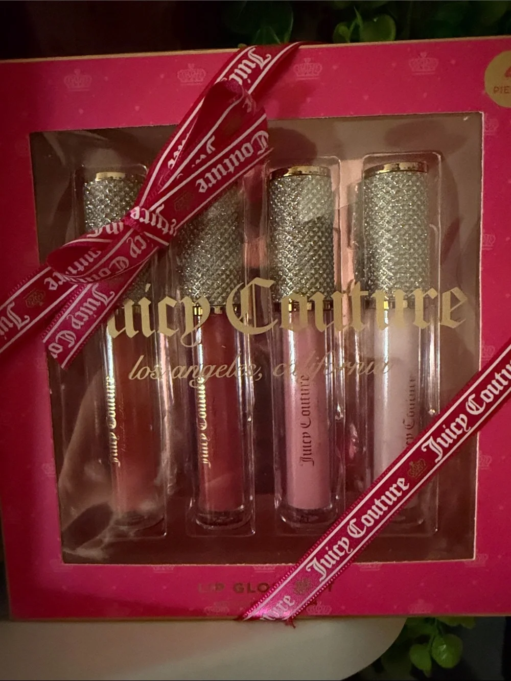 Juicy Couture Lip Gloss Set — Red and Pink Shades